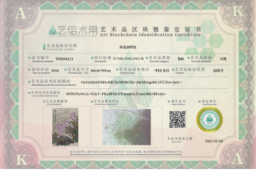 荷花别样红-证书