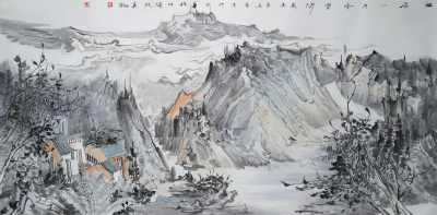 幽居一片水云间