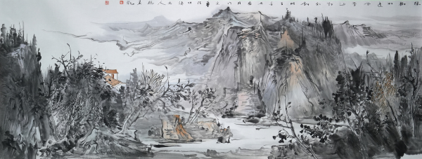 绿树村边