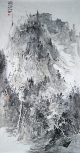 晓将烟树万壑重