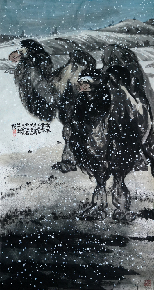 高原雪季