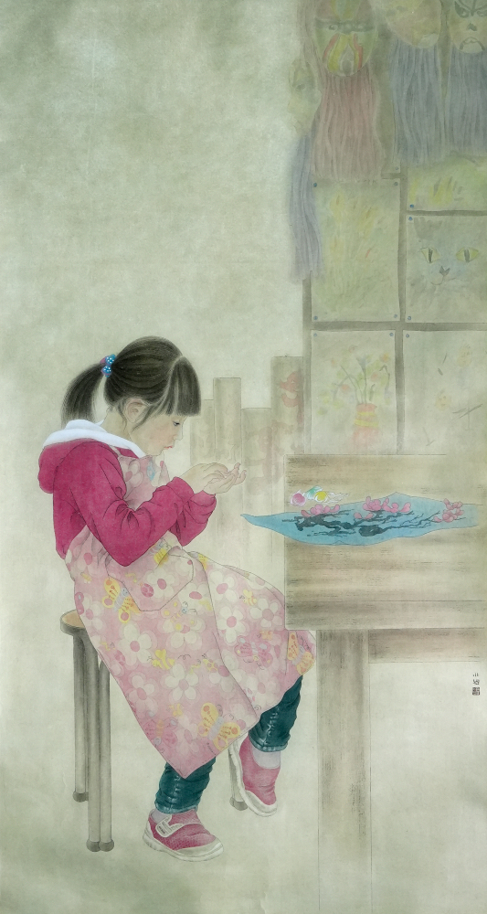 花开指尖