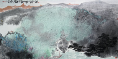 晚风吹舟行
