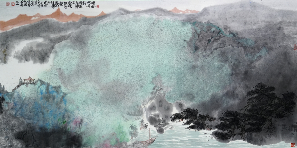 晚风吹舟行