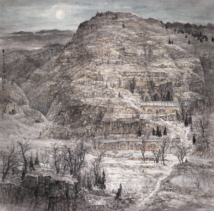 黄土之上白玉镶