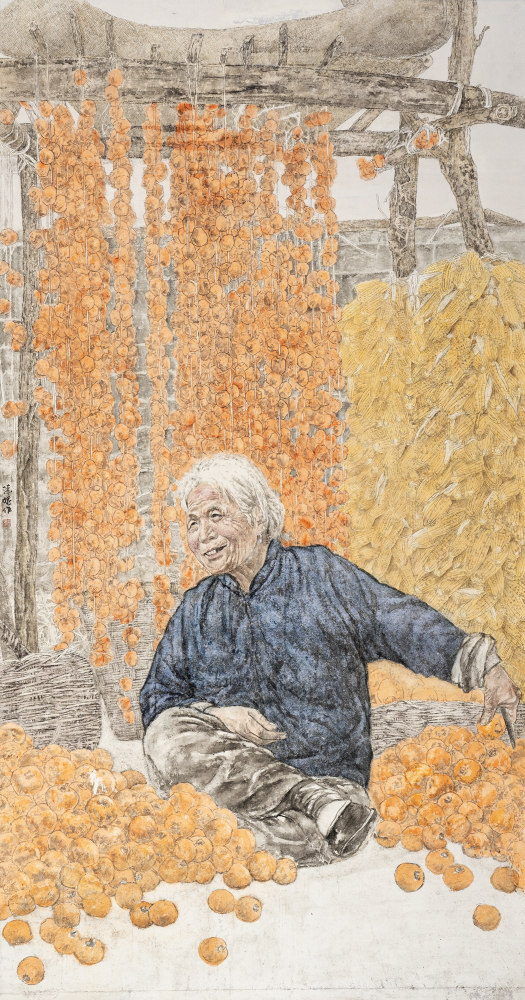 家园系列之柿子熟了