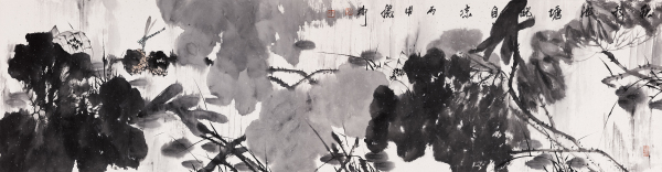 秋水池塘晓自凉