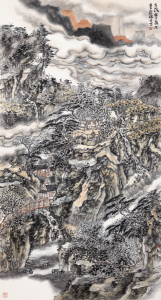 古落寒泉几重峦