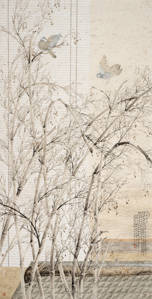 静翠亭里听秋风