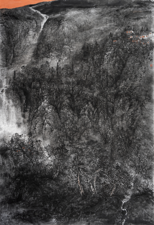 神山圣水天际流