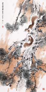 家在松林间