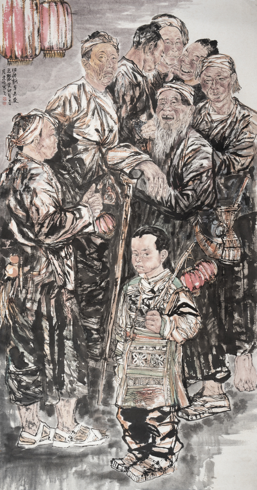 新年老友相聚