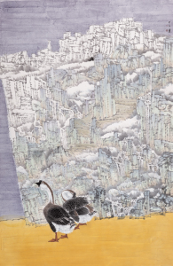 青山隐隐水迢迢