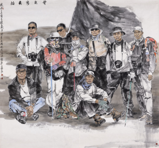 背包客素描