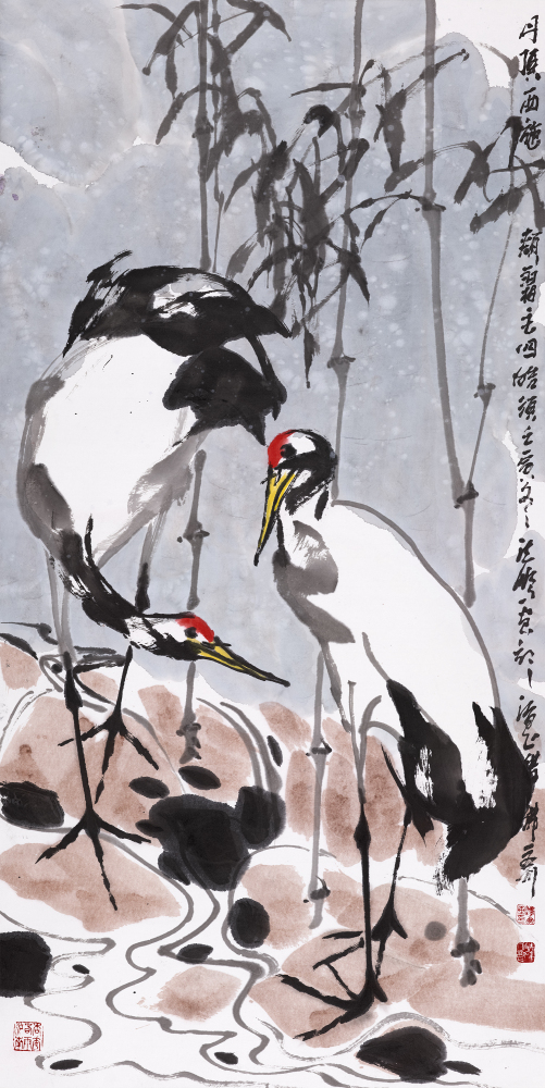 丹顶西施颊