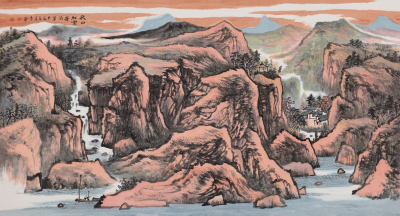 秋山红云寄流年