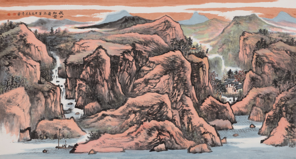 秋山红云寄流年