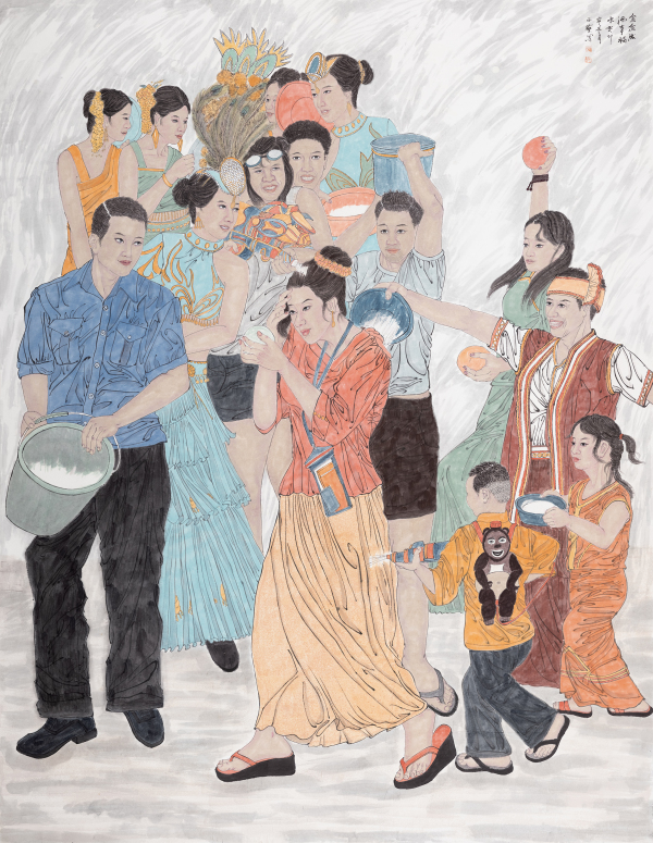 金盆泼洒幸福水二