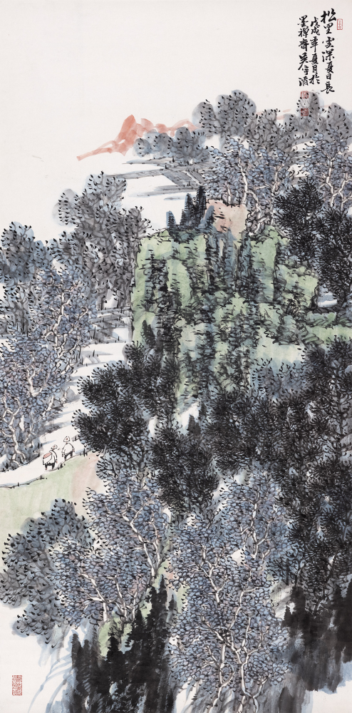 松里云深夏日长