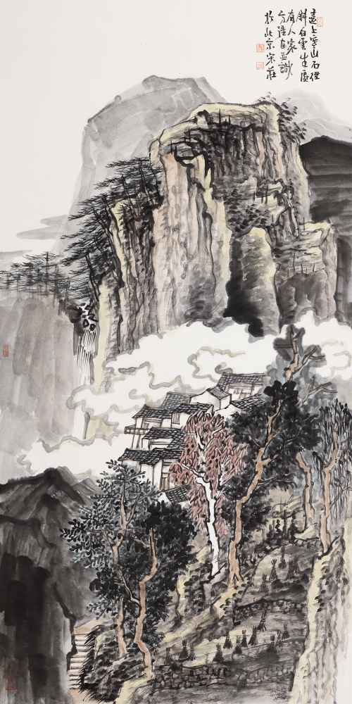 远上寒山石径斜