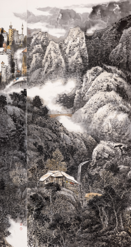 山乡新象