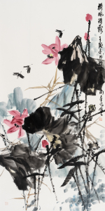 荷风珠露二