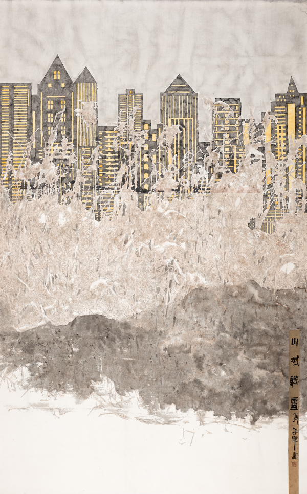山城听雪