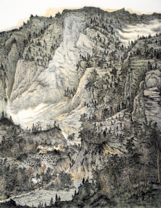 笔含春意山水间