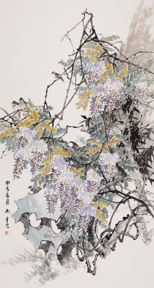 鸟语花香