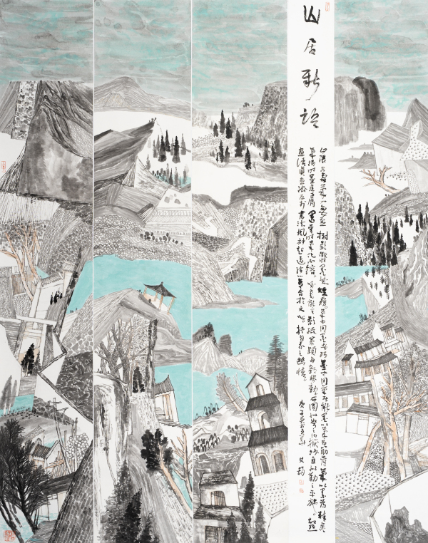 山居新雨