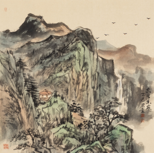 空谷幽岚