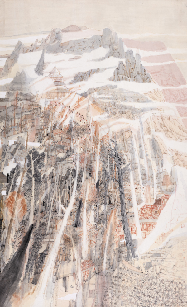 净秋沙山村喜事