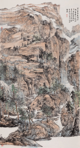 关山遥望图