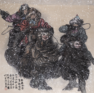 无畏风雪 勇毅前行