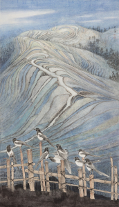 龙脊春韵九鹊闹喜