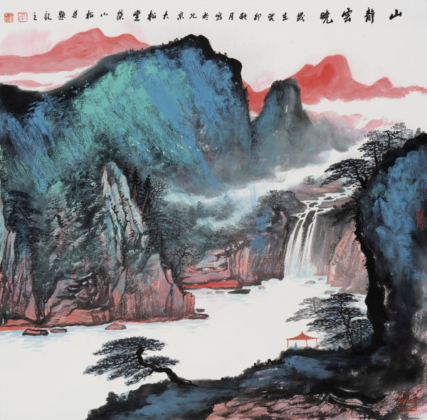 山静云晓