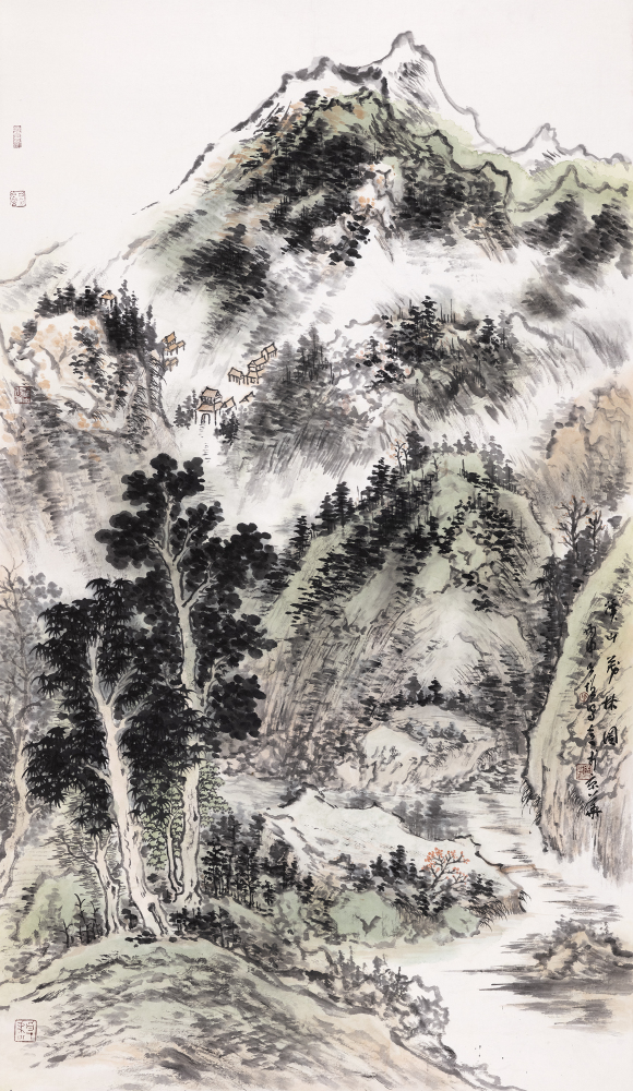 溪山茂林图