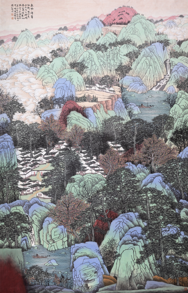 东风一样翠红新