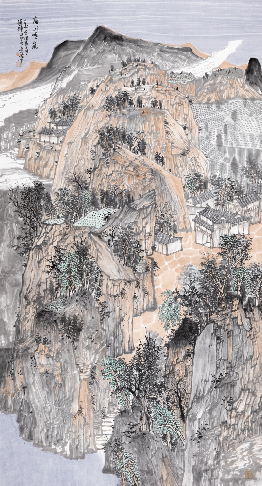 高山晴岚