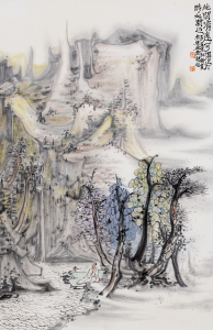 此间清远得片时之闲也