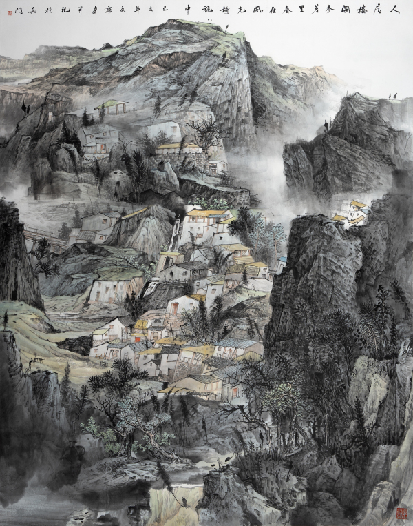 人居楼阁参差里