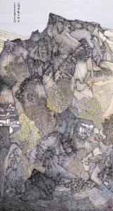 山随景动告秋音