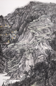 城外青山四时画