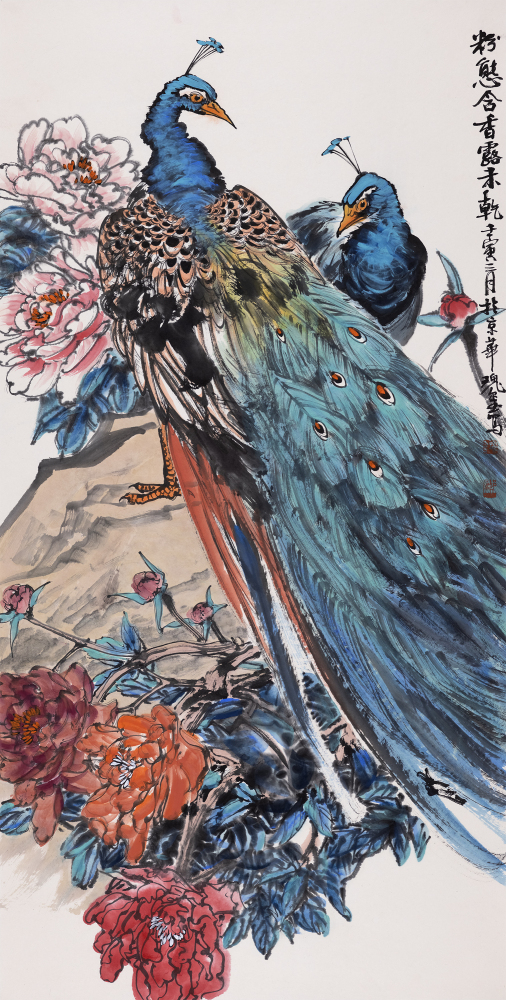 粉态含香露未干