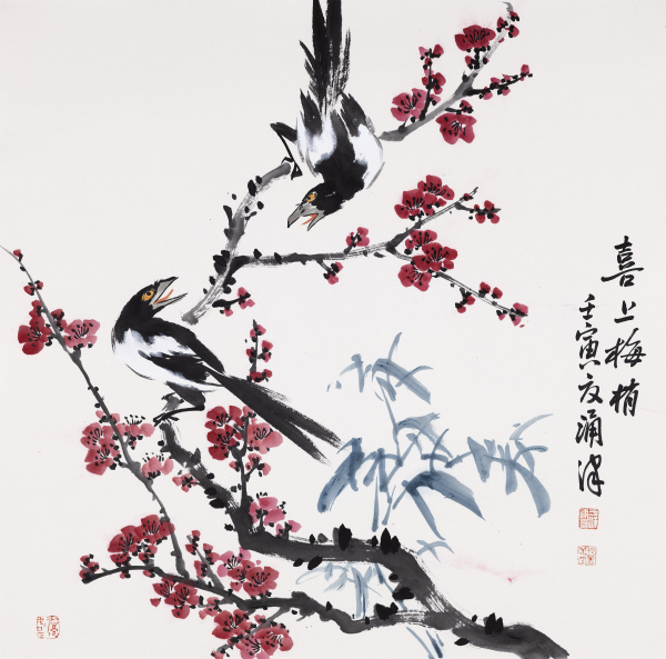 喜上梅梢