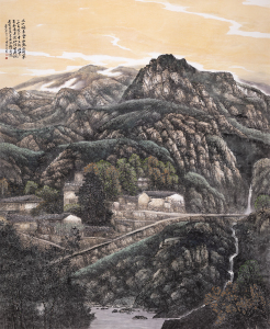 人山眺奇壑 幽致探何穷