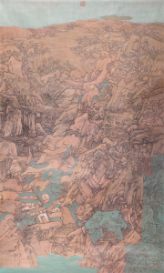 一汪春水伴晴岚