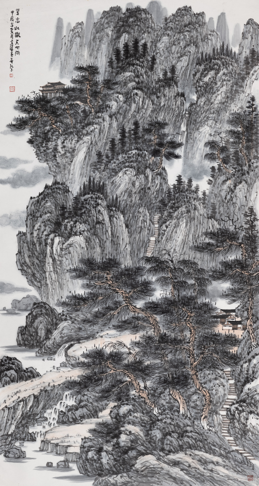 登高壮观天地间