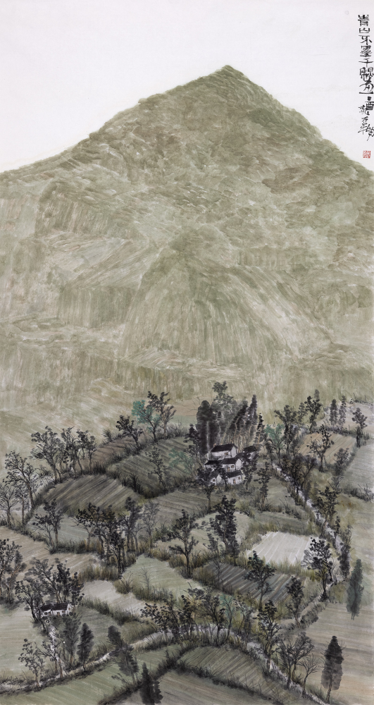 青山不墨千秋画