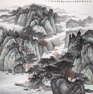 明月松间照 清泉石上流